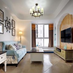 一站式整装地中海混搭三房，定金199抵2000灯具兑换券